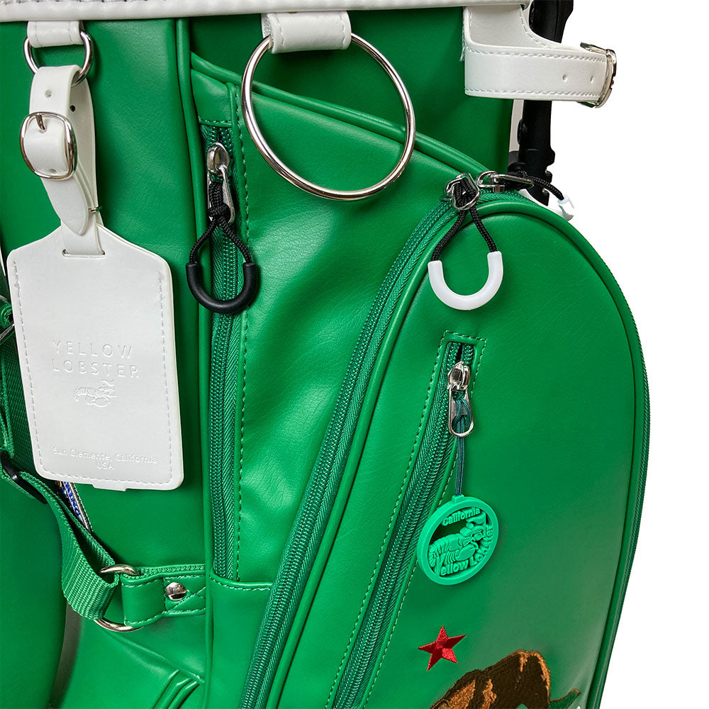公式】Yellow Lobster キャディバッグ CALIFORNIA Green