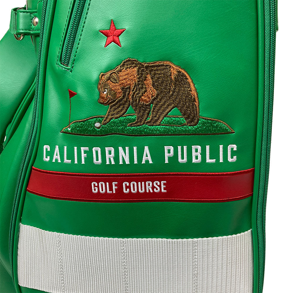 完売品】【新品未使用】イエローロブスター ゴルフバッグ グリーン