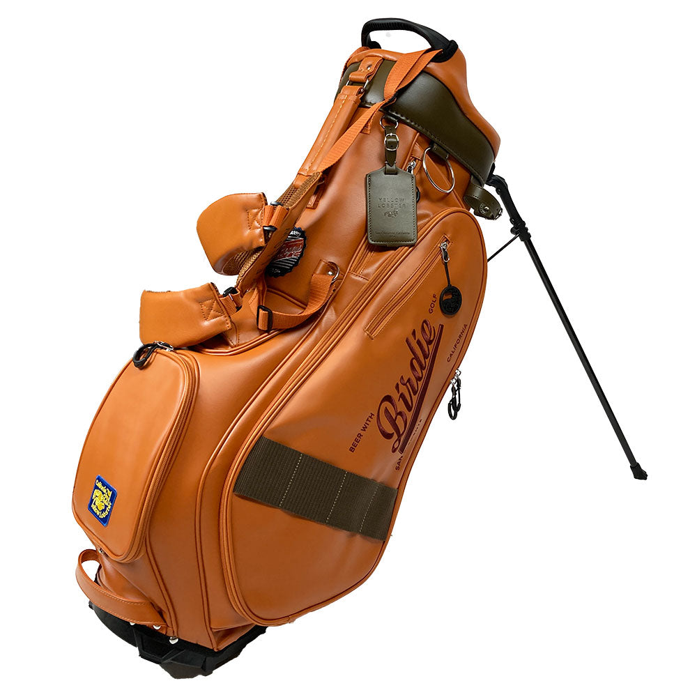 イエローロブスター Yellow Lobster スタンド式キャディバッグ つよぽん イエローロブスター スタンド式キャディバッグ