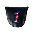 Yellow Lobster Mallet Putter Cover - Huntington Black - (YL-PTCM003MR-HB)