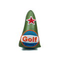 Yellow Lobster Blade Putter Cover, Encinitas Glass (YL-PTCM001B-EG)