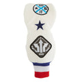 Yellow Lobster Great-Nylon Twill Fairway Wood Headcover [Newport White] (YL-FW-NT-NW-GBS) 
